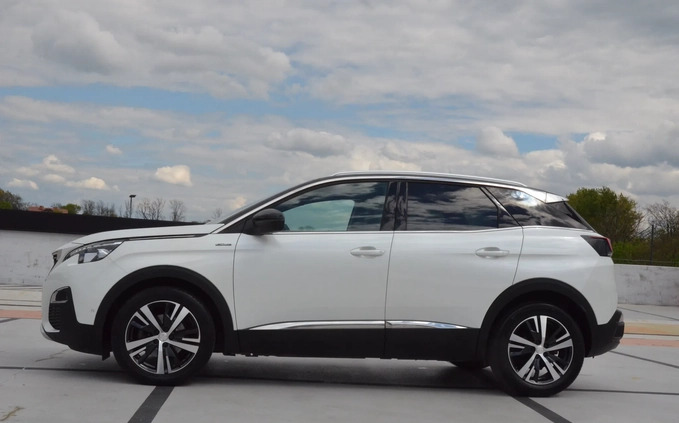 Peugeot 3008 cena 71900 przebieg: 99000, rok produkcji 2017 z Zabrze małe 781